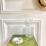 Vintage Limoges porcelain ashtray with Monaco decor