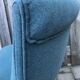 Artifort F520 armchair by Geoffrey Harcourt with P510 ottoman