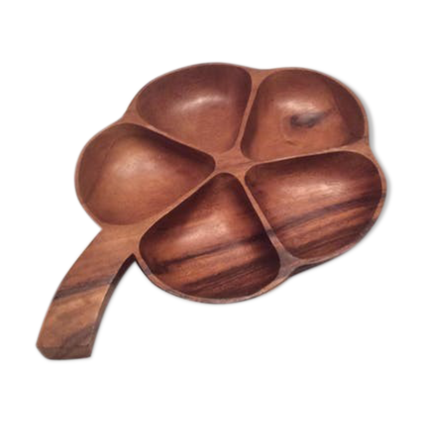 Tray serrviteur teak vintage