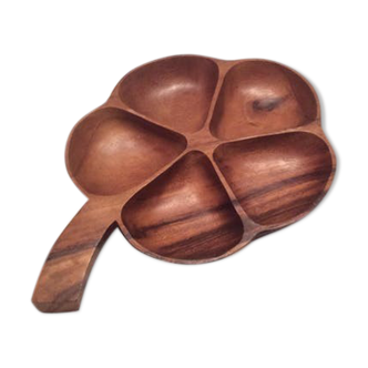 Tray serrviteur teak vintage