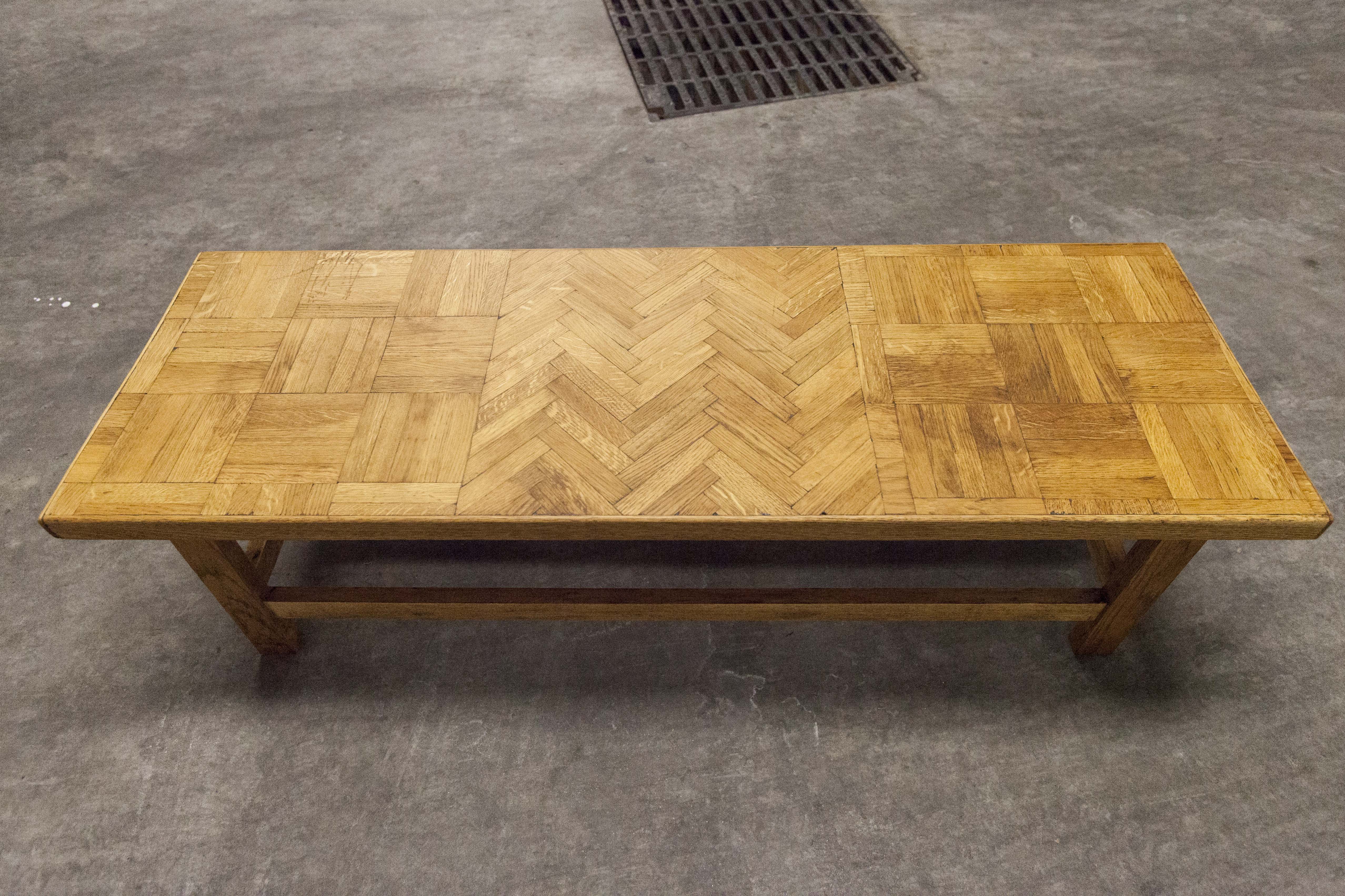 1960 handcrafted bench