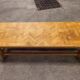 1960 handcrafted bench