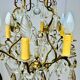 Baccarat Cage Chandelier In Bronze And Crystal Louis XV Style XIX Eme Century