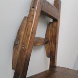 Oak floor shelf