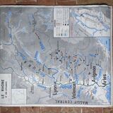 School map Rhône and Elevage