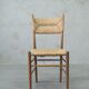 Mid-century italian dining chairs, 1950s, set of 5