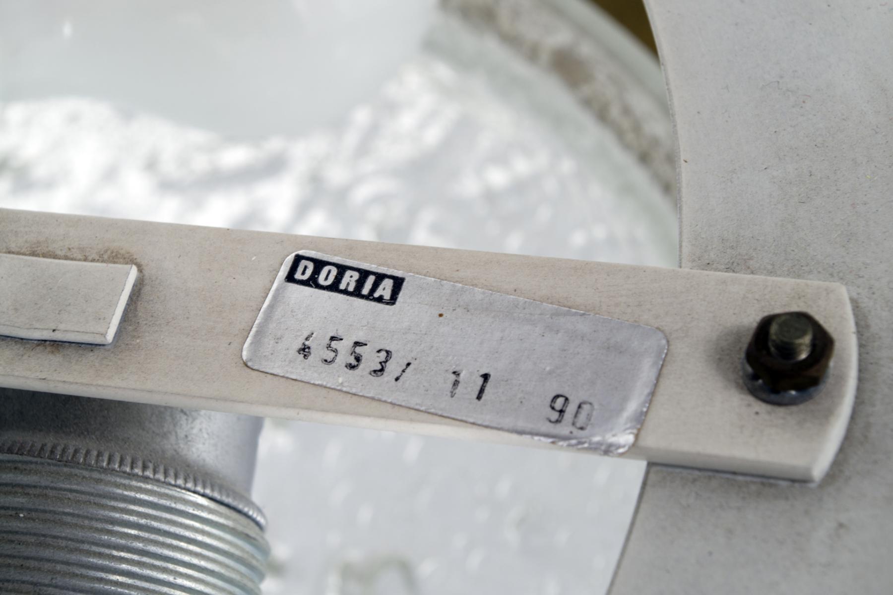 Doria iced glass chandelier