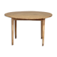 Restored solid oak round table
