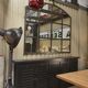 Metal factory window mirror 1930 195x170cm