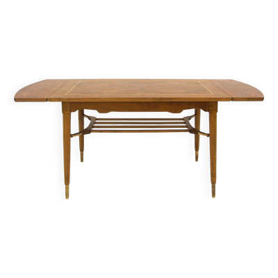 Table basse extensible en teck, Swedish Modern, Suède, 1940