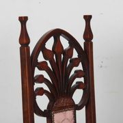 English armchair attributed to J.S. Henry, late 19th century.