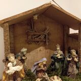 Crèche de Noël vintage