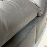 Brown leather heater