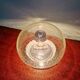 Ceiling light/wall sconce in blown bubble glass, Limburg, 1970