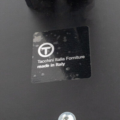 Table ronde TACCHINI Split Ø70 en marbre brun