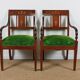Empire style armchairs