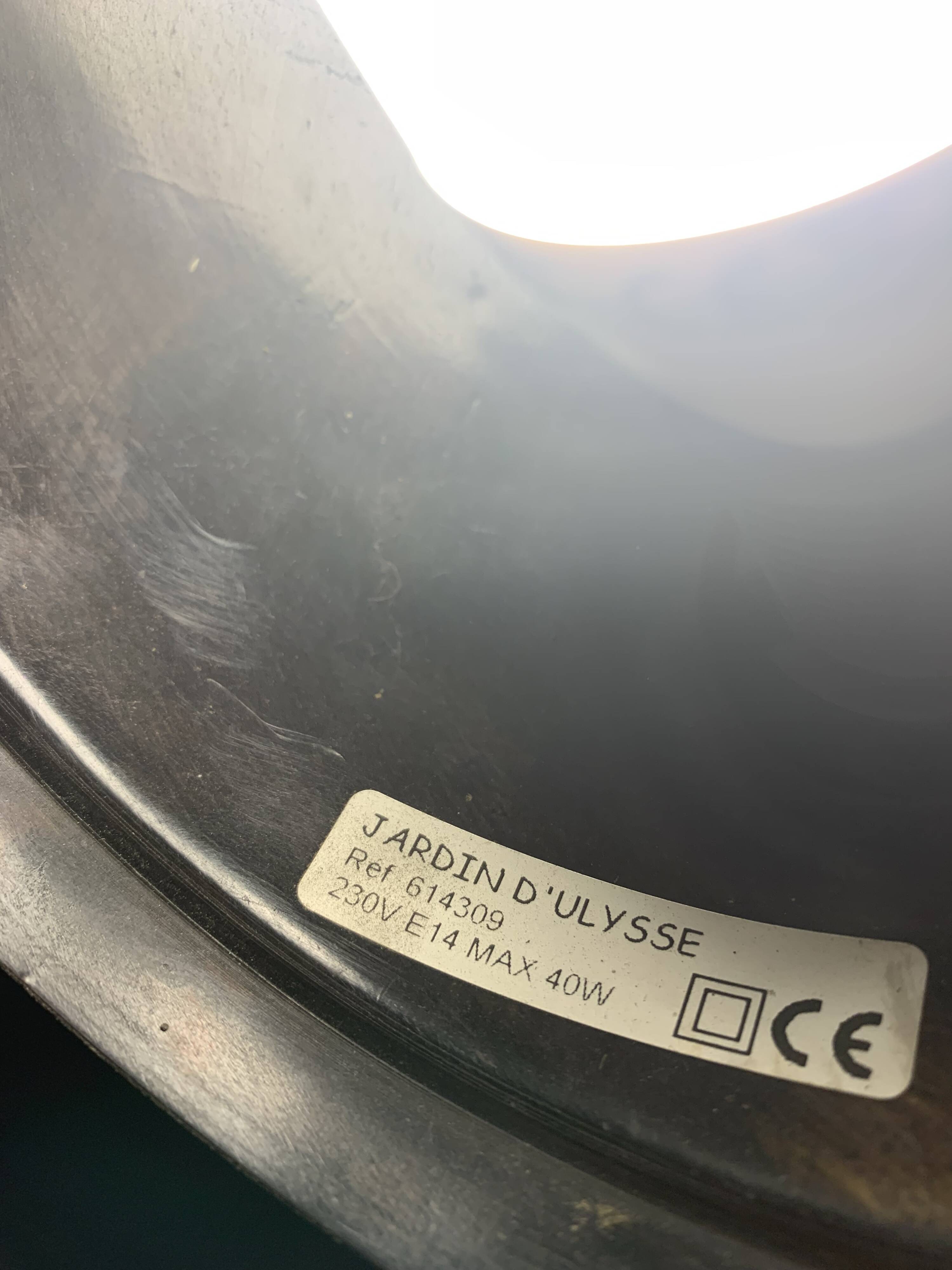 Lampadaire industriel style Jielde-Jardin d'Ulysse première série