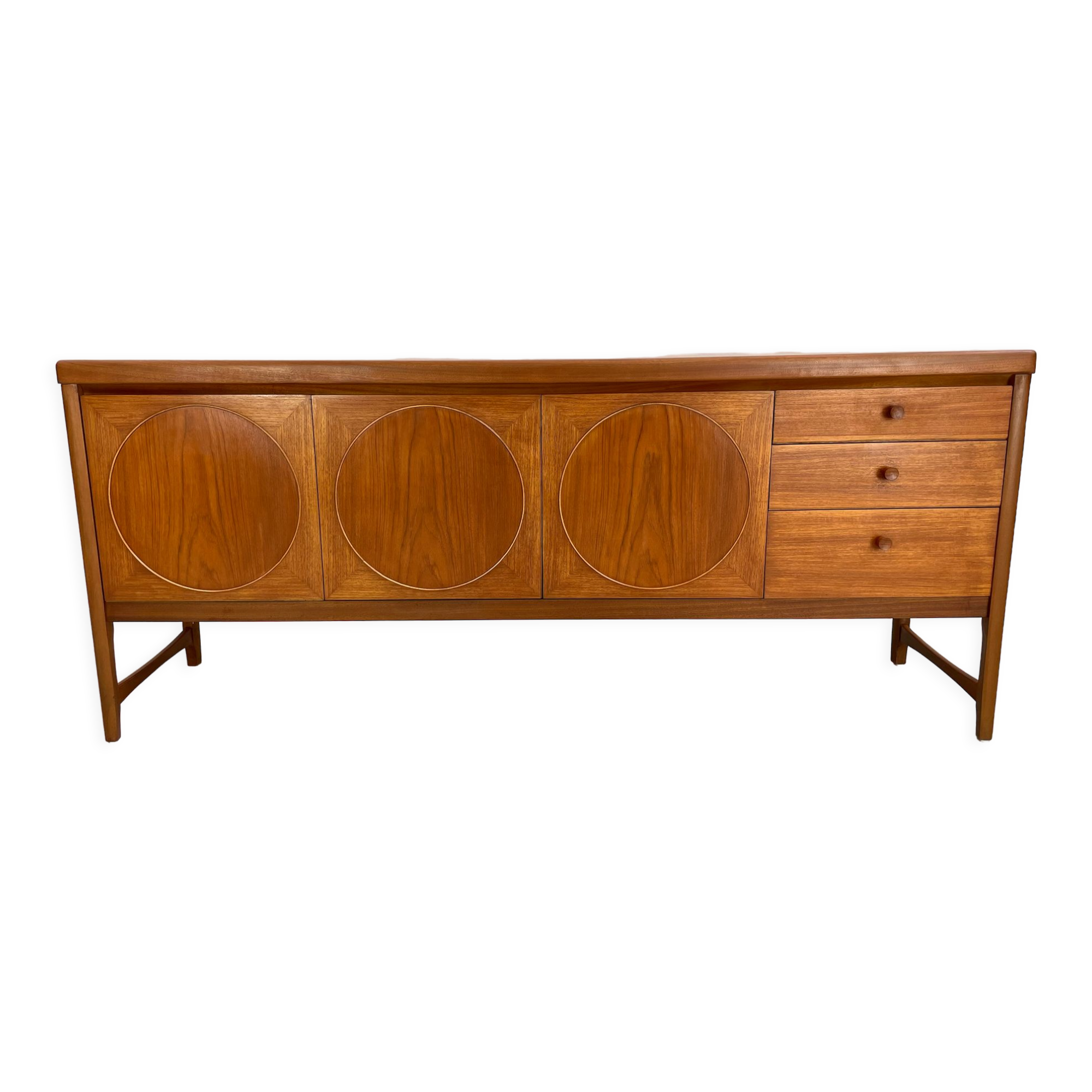 Vintage Nathan Circle sideboard 1960's