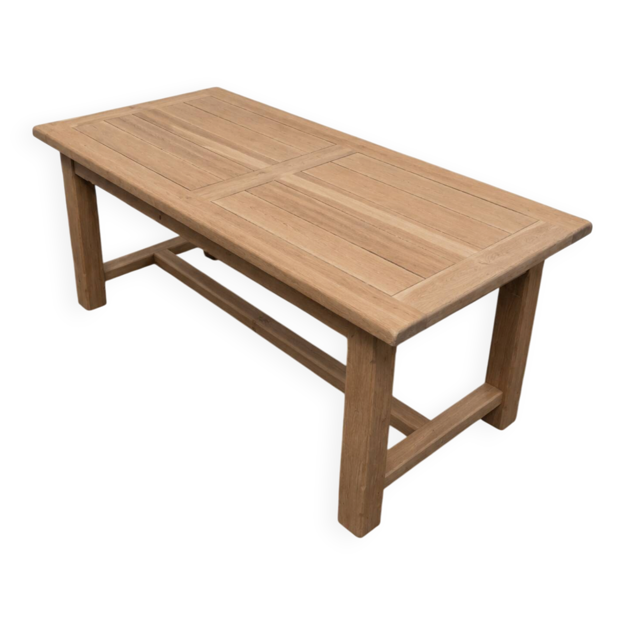Table de ferme en chêne massif