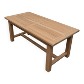 Solid oak farmhouse table