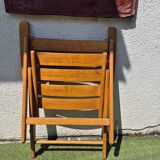 Folding boat chair