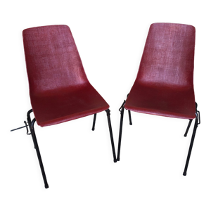 Paire de chaises grosfillex ref