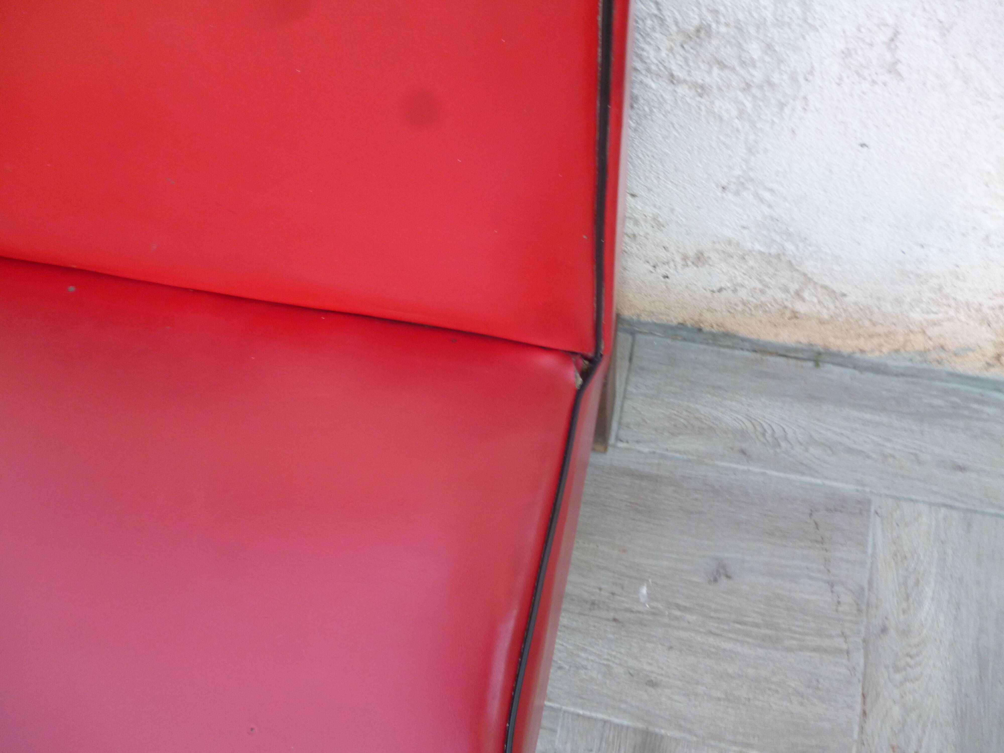 Vintage bistro bench