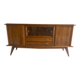 Oak sideboard with compass legs