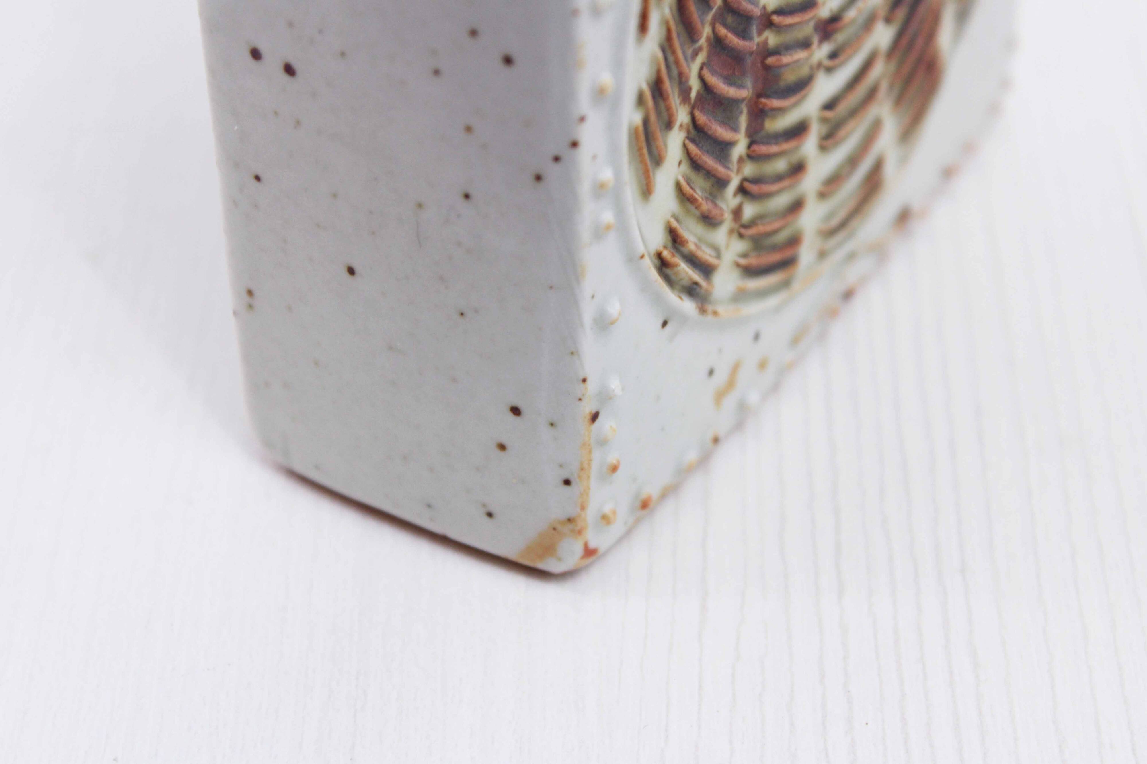 Scandinavian ceramic vase 1970