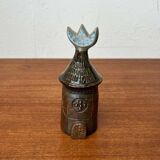 Modern Swedish studio pottery from the mid-century, Bagdad House 2 series by Bertil Vallien for Gustavsberg 1960s.