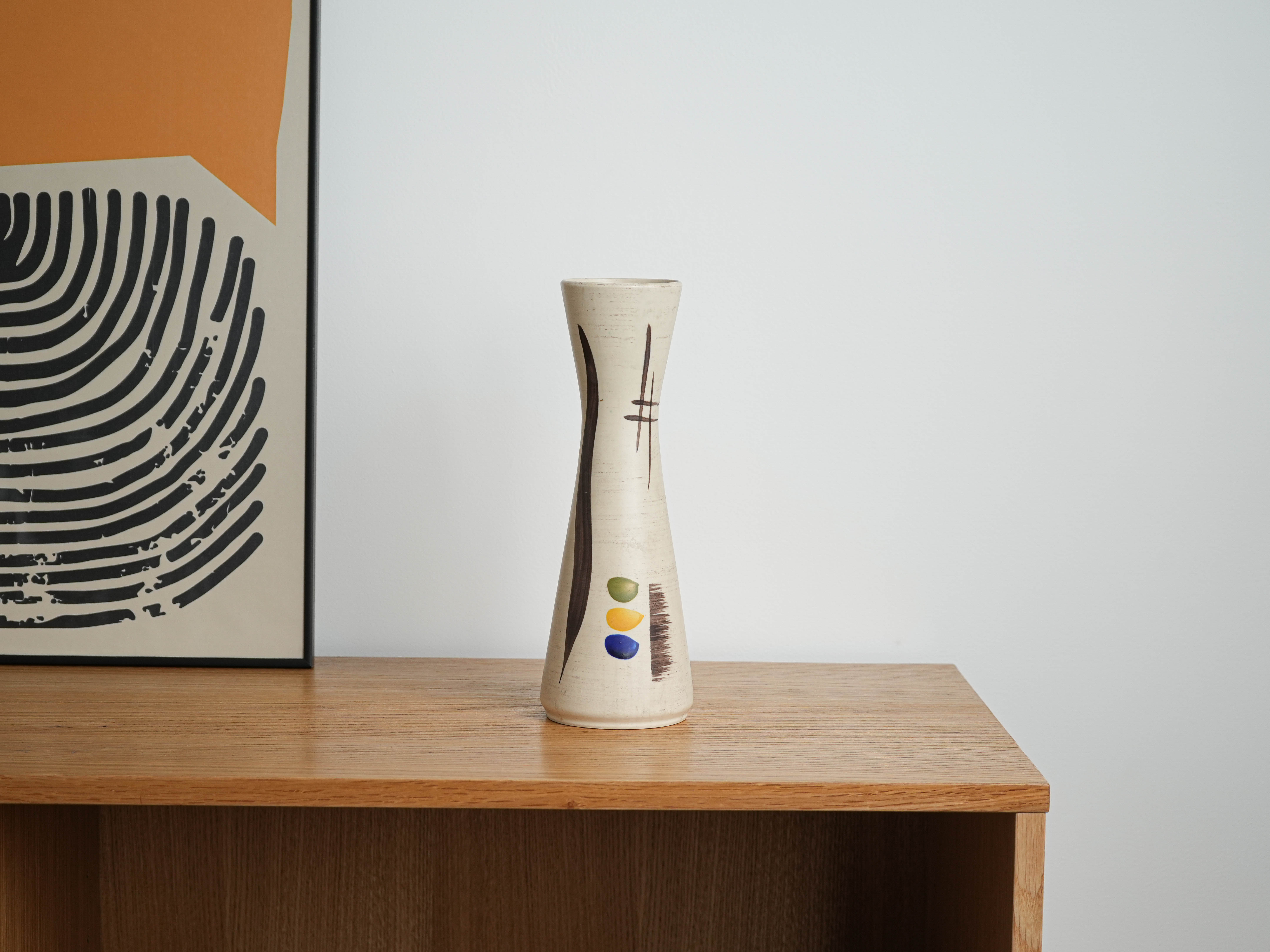 Ceramic vase, German design, 1970s, made in West Germany