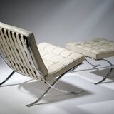 Fauteuil emblématique authentique Barcelona entièrement restaurée