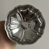 8 very large stainless steel footed bowls, Letang Remy style