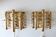 Pair of wall sconces attributed to Carl Fagerlund for Lyfa, Sweden.