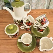 Service complet café vintage