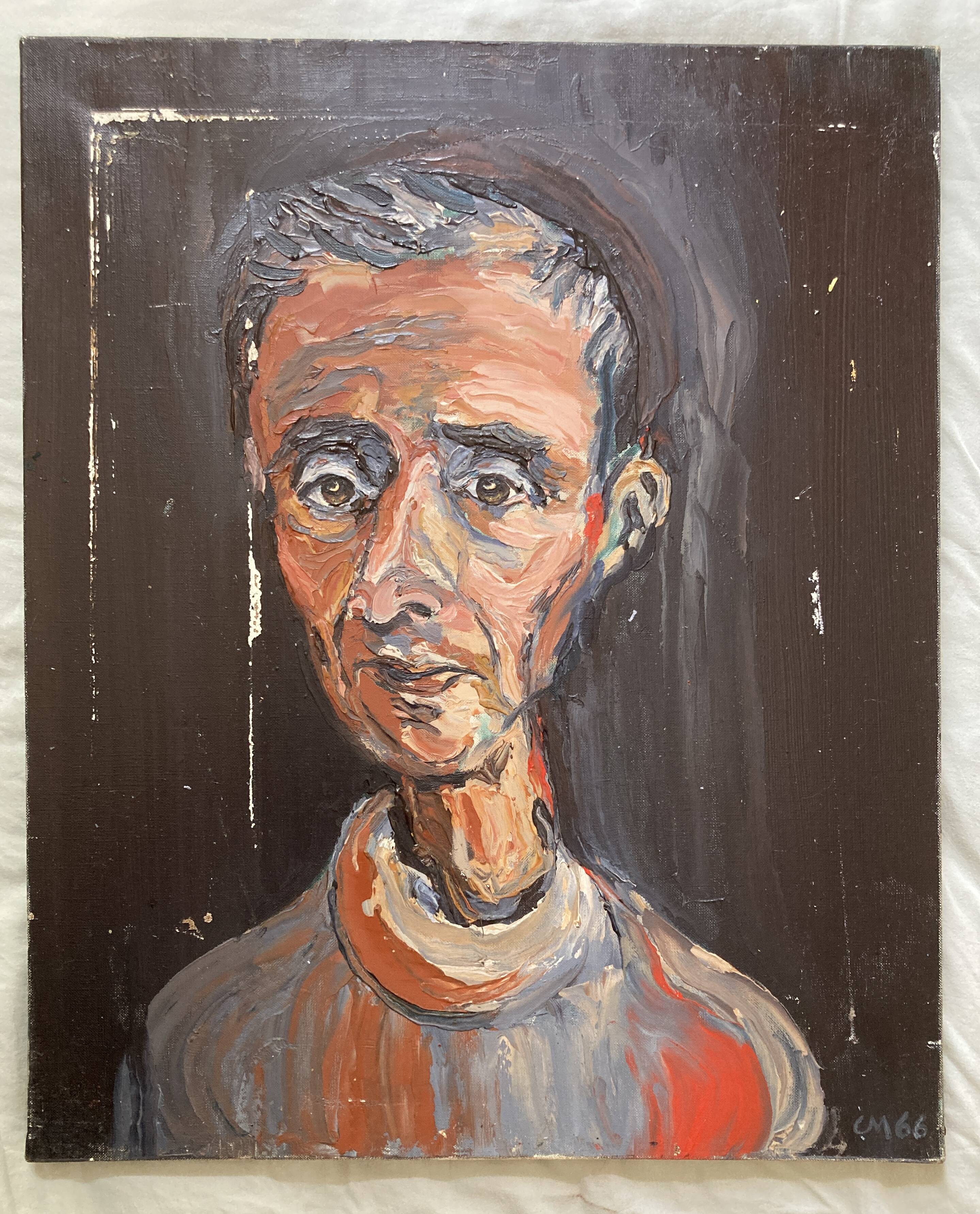Tableau - Portrait d'homme :  Raymond Millet