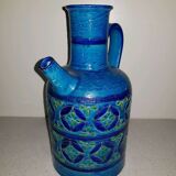 Enamelled sandstone pitcher