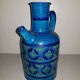 Enamelled sandstone pitcher