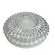 Vintage, cut crystal vide-poche from the 20th century.