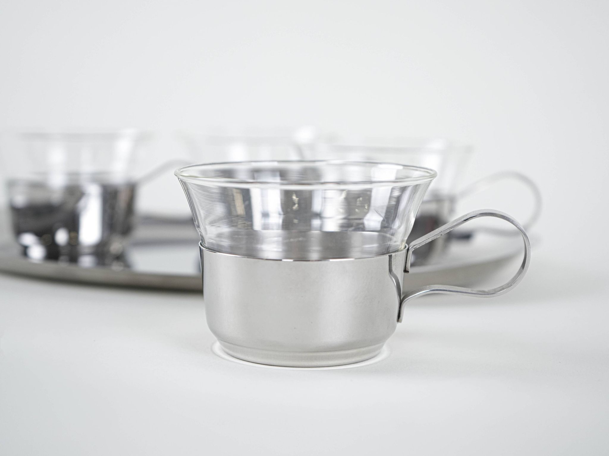Serving set, Italian design, 1970s, made in Italy