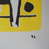Fernand LEGER: Couple in love and horse, signed lithograph