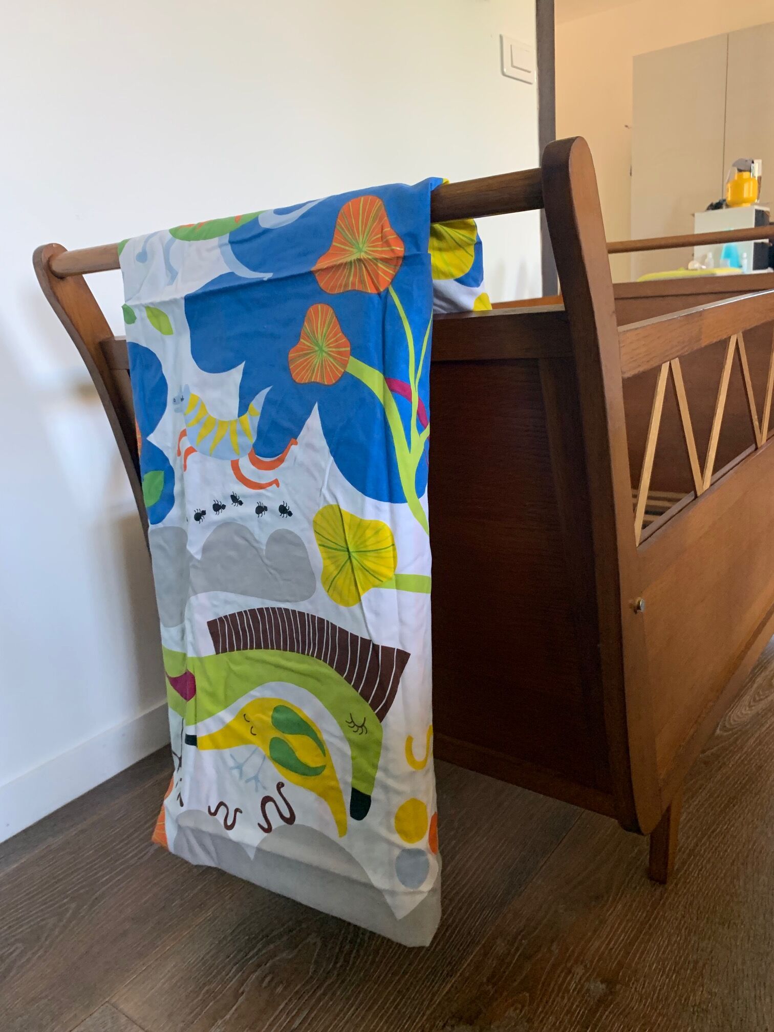 Vintage baby cot