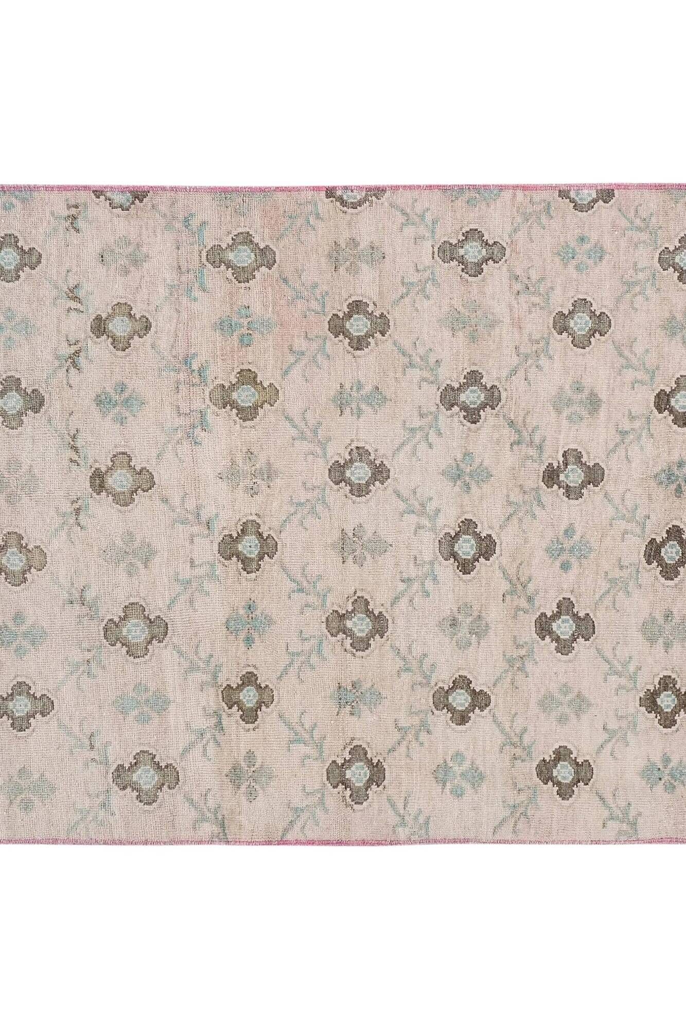 Vintage Turkish Oushak rug 146x285 cm