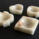 Vintage playing cards onyx ashtrays