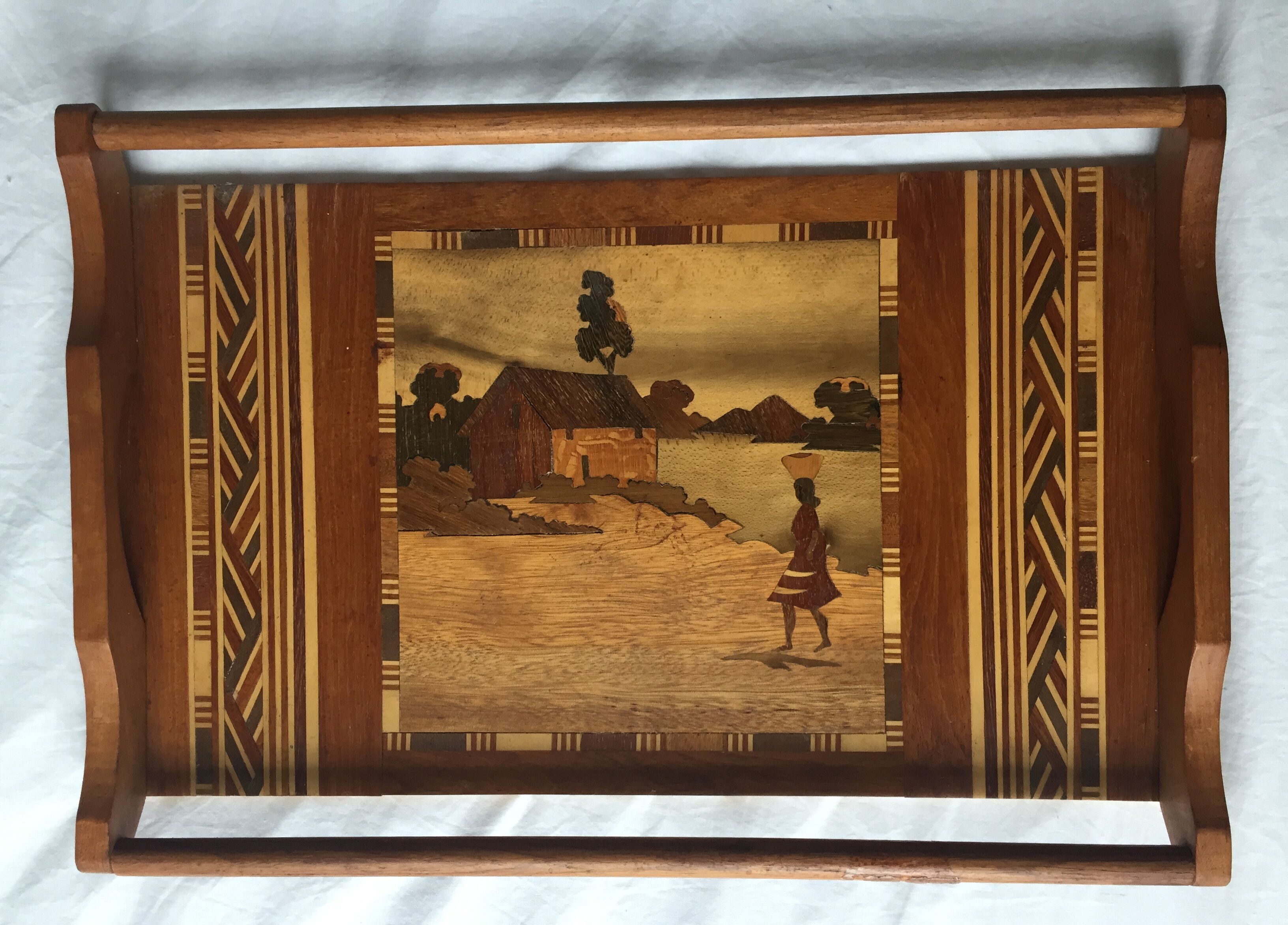 Wooden tray