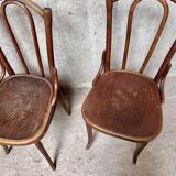 Set of 6 vintage bistro chairs