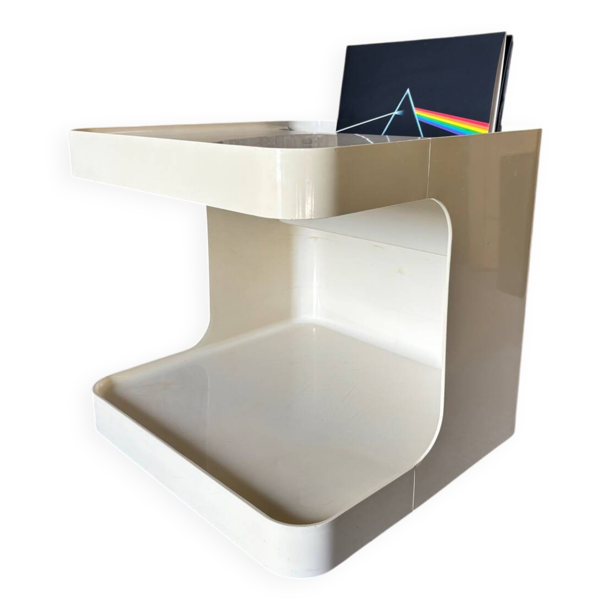 GAME coffee table and magazine rack by Marcello Siard for Longato 1970