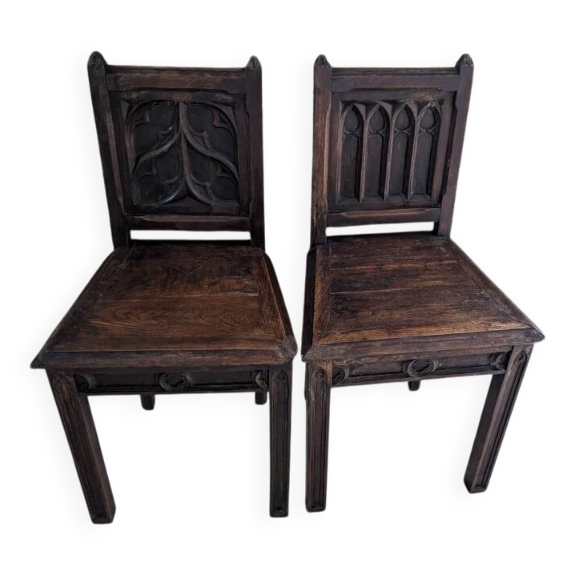 2 church chairs