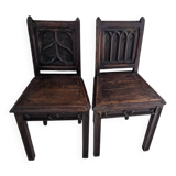 2 church chairs