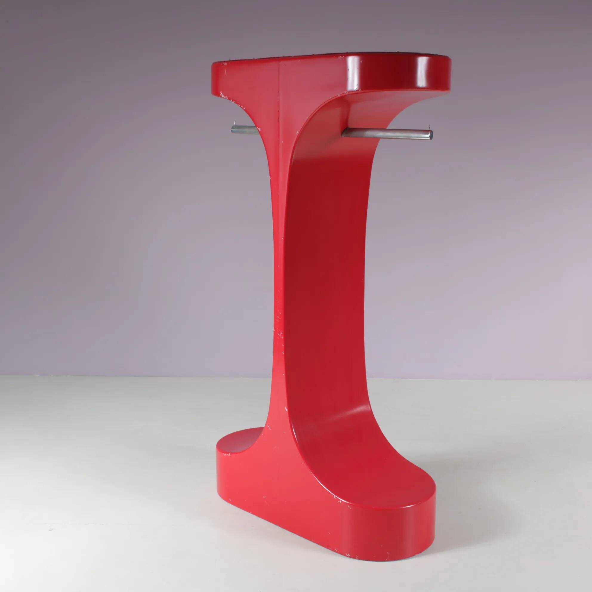 Porte-manteau des années 1970 par Valerique Douebrovinskes pour Intexal-Rodier, France